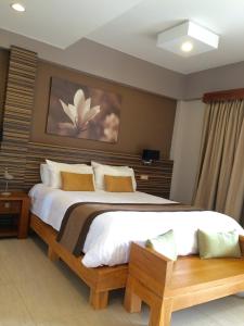 Hotel Colibri客房内的一张或多张床位