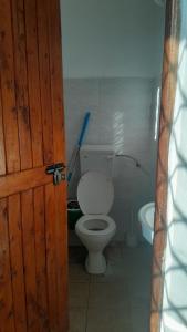 Koupelna v ubytování Little Haven