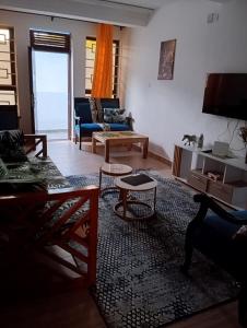 Χώρος καθιστικού στο Casa Marabella