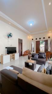 Posezení v ubytování Guest House Griya Mundu Kerten