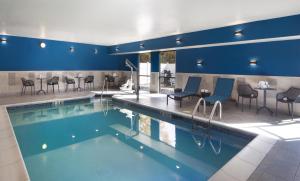 La pileta dentro o cerca de Hampton Inn Youngstown/Boardman
