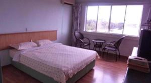 Postel nebo postele na pokoji v ubytování Hotel Hung Hung