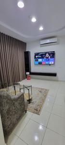 TV a/nebo společenská místnost v ubytování سويت جميل وانيق