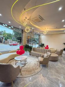 Χώρος καθιστικού στο HAO LAN LUXURY Hotel