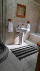 Koupelna v ubytování Nagenoeg Guest House