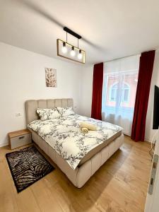 Ένα ή περισσότερα κρεβάτια σε δωμάτιο στο RCI APARTHOTEL self check-in +48 φωτογραφίες