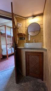 Koupelna v ubytování Art Mile Kalimpong