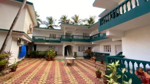 En balkon eller terrasse på Palm view inn