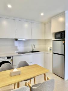 Kuchyň nebo kuchyňský kout v ubytování Wyndham Garden Samui Wing