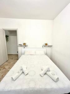 En eller flere senge i et værelse på Skyscraper 11