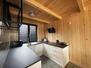 Kuchyň nebo kuchyňský kout v ubytování Talaria Resort&SPA