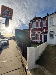 Bygningen som pensionatet ligger i