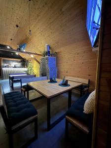 Kuchyň nebo kuchyňský kout v ubytování Pokoje nad Przełomem Dunajca - Wietrznice - Rivent Sport