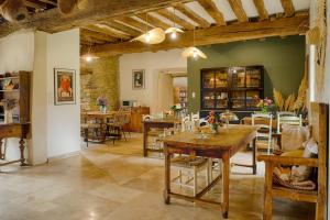 Χώρος καθιστικού στο Le gite d'Arthur