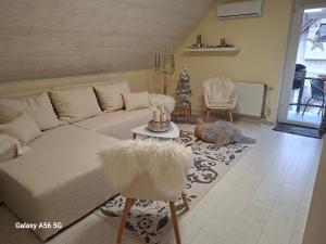 Гостиная зона в Sarkcsillag Vendégház