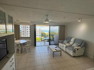 Posezení v ubytování Burgess @ Kings Beach Apartments