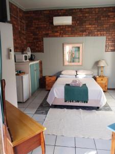 Η κουζίνα ή μικρή κουζίνα στο The Highland Inn