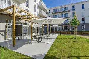 Bygningen som lejligheden ligger i