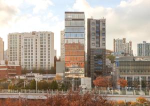 Nespecifikovaný výhled na destinaci Soul nebo výhled na město při pohledu z hotelu