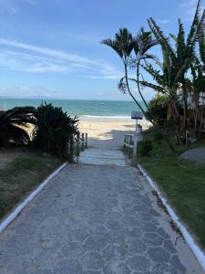 Naturlandskabet i nærheden af lejlighedshotellet