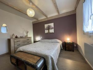 Ένα ή περισσότερα κρεβάτια σε δωμάτιο στο Pena plata