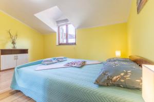 Postel nebo postele na pokoji v ubytování Apartment Petar in Begi