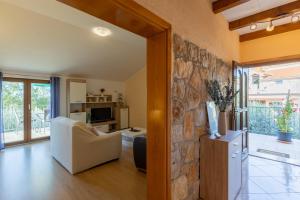 Kuchyň nebo kuchyňský kout v ubytování Apartment Petar in Begi