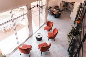 Χώρος καθιστικού στο Ô Repos de l'étang - Maison sereine en Vendée, idéale familles, amis & séminaires intimistes