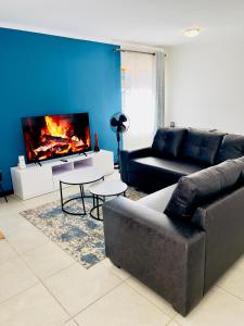 Posezení v ubytování Melville koppies view guest house