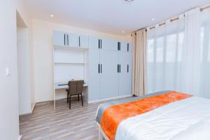 Ένα ή περισσότερα κρεβάτια σε δωμάτιο στο Glads ndera SO2