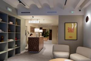 Χώρος καθιστικού στο Camila Hostel Valencia