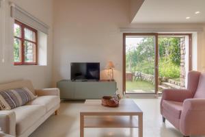 Χώρος καθιστικού στο Tranquilidad en la Reserva de Urdaibai