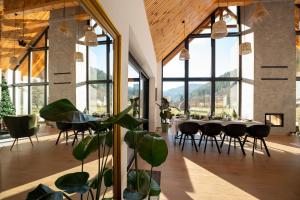 Restaurace v ubytování Chalet M2