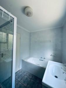 Et badeværelse på Sea and Vlei on Disa