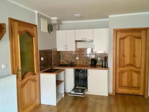 O bucătărie sau chicinetă la Villa Wisła