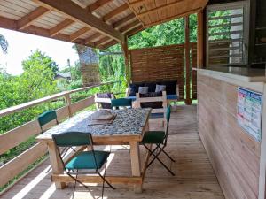 Μπαλκόνι ή βεράντα στο Le Bougainvillier Blanc