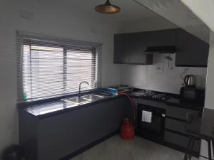 Kuchyň nebo kuchyňský kout v ubytování T&M apartments