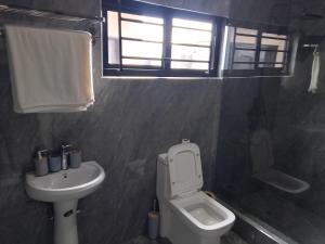 Koupelna v ubytování T&M apartments