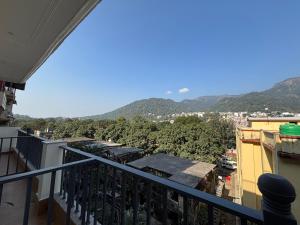 O vedere generală la munți sau o vedere la munte luată de la acest hotel