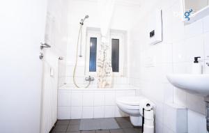 Koupelna v ubytování BEGE APARTMENTS StillSpace