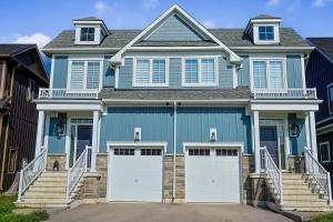 Bygningen som feriehuset ligger i