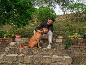 Huéspedes con una o varias mascotas en The Sylvan Retreat Dehradun
