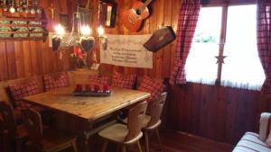 Khu vực ghế ngồi tại Kappacher Hütte