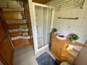 Koupelna v ubytování Kalchbauer Hütte