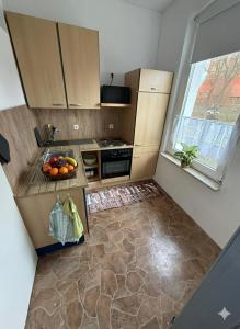 Η κουζίνα ή μικρή κουζίνα στο Ferienwohnung ab sofort