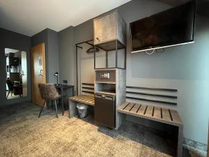 Η κουζίνα ή μικρή κουζίνα στο Hotel Elsen