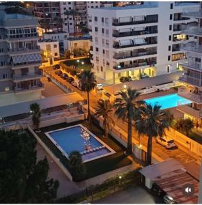 Bazén v ubytování Apartamento El Abu nebo v jeho okolí