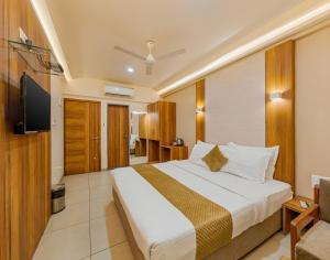 Μια τηλεόραση ή/και κέντρο ψυχαγωγίας στο Hotel Kiyara