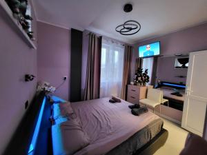 Et tv og/eller underholdning på TABATA FITNESS Apartments DEVA + 18 billeder