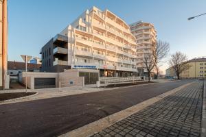 Bygningen som lejligheden ligger i